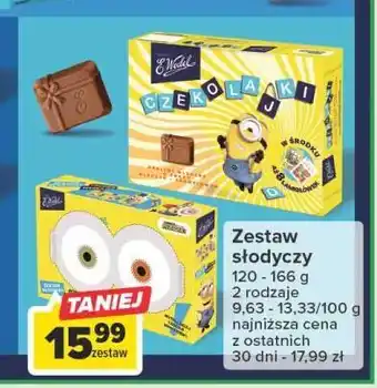 Carrefour Zestaw słodyczy minionki e. wedel oferta