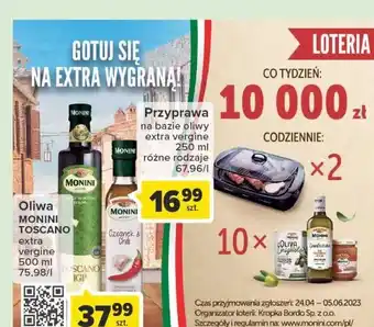 Carrefour Oliwa z oliwek czosnek & chilli monini oferta