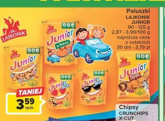 Carrefour Krakersy lajkonik junior w podrózy oferta