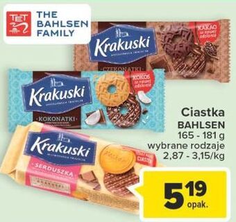 Carrefour Ciastka krakuski serduszka oferta