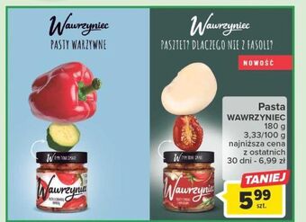 Carrefour Pasta z czerwoną papryką wawrzyniec oferta