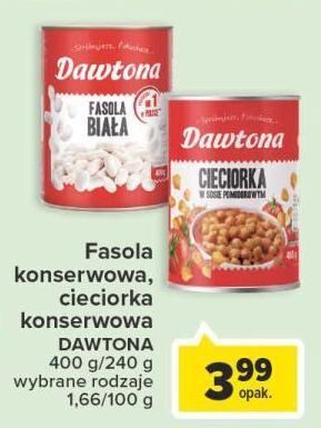 Carrefour Cieciorka w sosie pomidorowym dawtona oferta