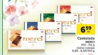Carrefour Czekolada mleczna storck merci oferta