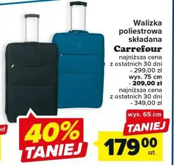 Carrefour Walizka 65 cm carrefour oferta