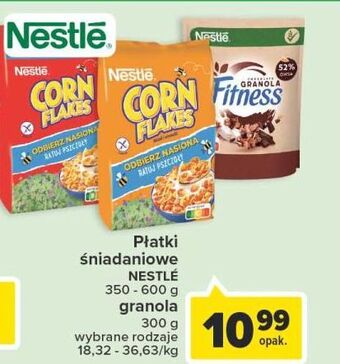 Carrefour Płatki śniadaniowe corn flakes (nestle) oferta
