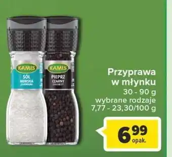 Carrefour Sól morska jodowana - młynek kamis specialite oferta