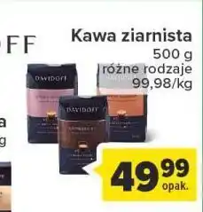 Carrefour Kawa davidoff crema elegant oferta