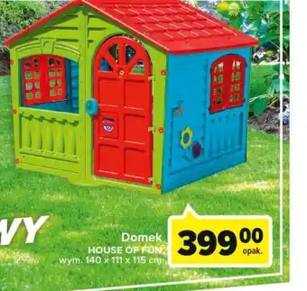 Carrefour Domek house of fun 140 x 111 115 cm palplay oferta