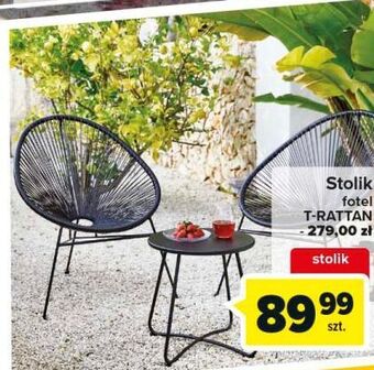 Carrefour Stolik ogrodowy oferta