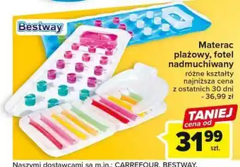 Carrefour Fotel dmuchany bestway oferta