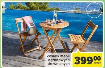 Carrefour Zestaw mebli ogrodowych oferta
