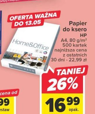 Carrefour Papier ksero a4 hp oferta