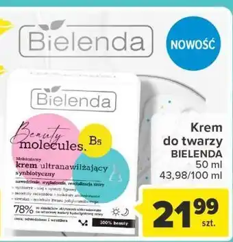 Carrefour Krem ultranawilżający synbiotyczny bielenda beauty molecules oferta