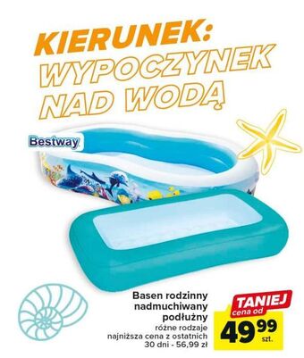 Carrefour Basen rodzinny bestway oferta