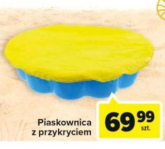 Carrefour Piaskownica z przykryciem oferta