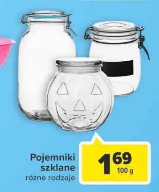 Carrefour Pojemniki szklane oferta