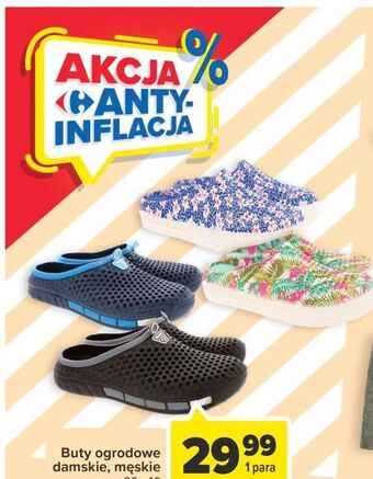 Carrefour Buty ogrodowe damskie rozm. 36-46 oferta