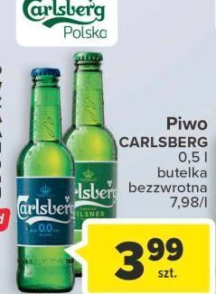 Carrefour Piwo carlsberg 0% oferta