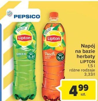 Carrefour Herbata mrożona classic lipton green ice tea oferta