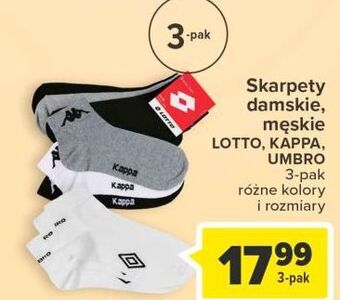 Carrefour Skarpety damskie lotto oferta