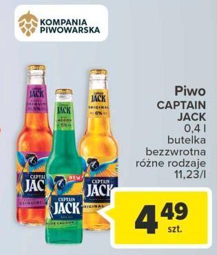 Piwo captain jack blue lagoon