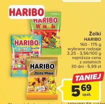 Carrefour Żelki haribo wummis oferta