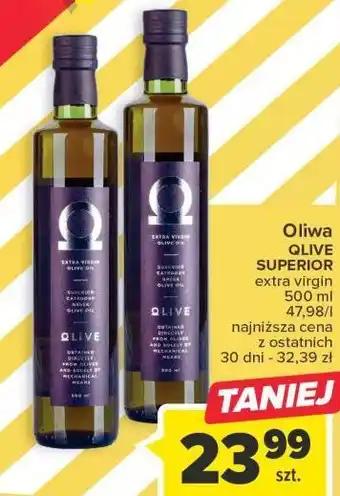 Carrefour Oliwa z oliwek extra virgin qlive oferta