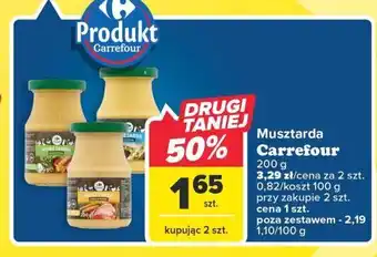 Carrefour Musztarda sarepska carrefour classic oferta