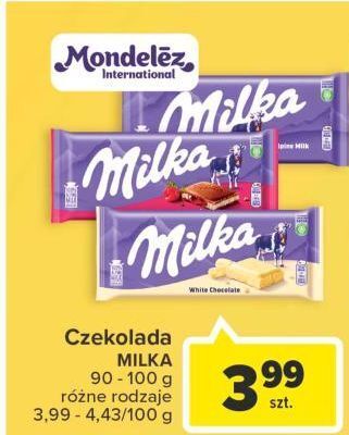 Carrefour Czekolada truskawkowa milka oferta