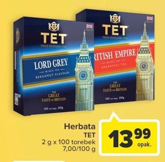 Carrefour Herbata tet lord grey oferta