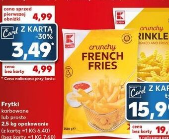 Kaufland Frytki k-classic oferta