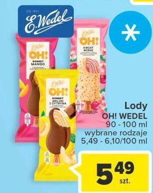 Carrefour Sorbet melon i cytryna e. wedel oh! oferta