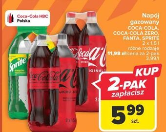 Carrefour Napój pomarańczowy fanta oferta