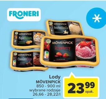 Carrefour Lody bourbon vanilla movenpick premium ice cream oferta