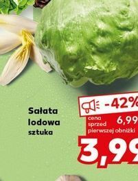 Kaufland Sałata lodowa oferta