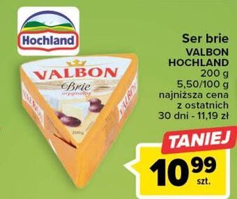 Carrefour Ser brie oryginalny valbon oferta