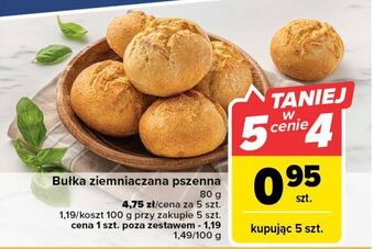 Carrefour Bułka ziemniaczana pszenna oferta