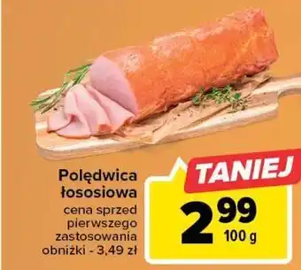 Carrefour Polędwica łososiowa oferta