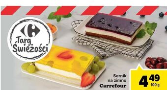 Carrefour Sernik na zimno carrefour targ świeżości oferta