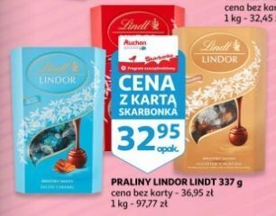 Auchan Bombonierka assorted cornet lindt lindor oferta