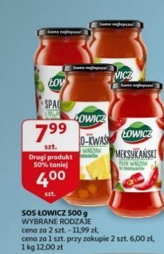 Auchan Sos słodko-kwaśny łowicz oferta