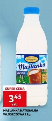 Auchan Maślanka naturalna włoszczowa oferta