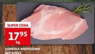 Auchan Łopatka wieprzowa bez kości oferta