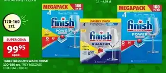 Auchan Tabletki do zmywarki finish power essential oferta