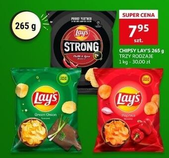 Auchan Chipsy zielona cebulka lay's oferta
