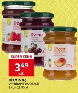 Auchan Dżem brzoskwiniowy podniesiony kciuk oferta