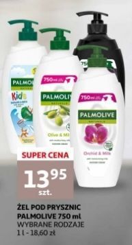 Auchan Żel pod prysznic energising palmolive for men oferta