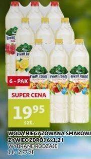 Auchan Woda cytrynowa żywiec zdrój z nutą... oferta
