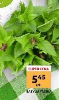 Auchan Bazylia tajska oferta