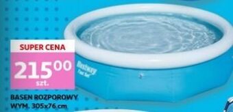 Auchan Basen rozporowy 305 x 76 cm oferta